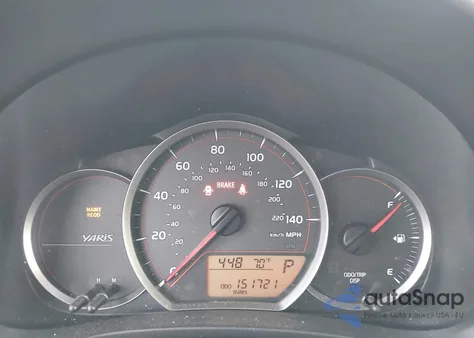 2012 Toyota Yaris Le from USA, damaged, VIN JTDKTUD33CD526809